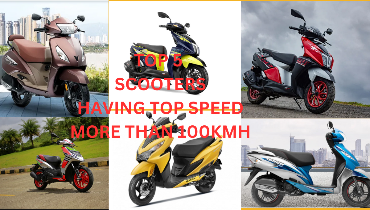 5 High Speed Scooters in India